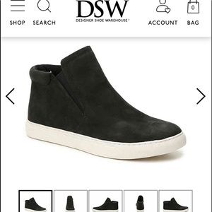 Kenneth Cole high top slip on shoes